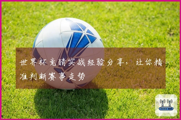 世界杯竞猜实战经验分享，让你精准判断赛事走势