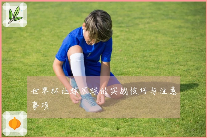 世界杯让球买球的实战技巧与注意事项