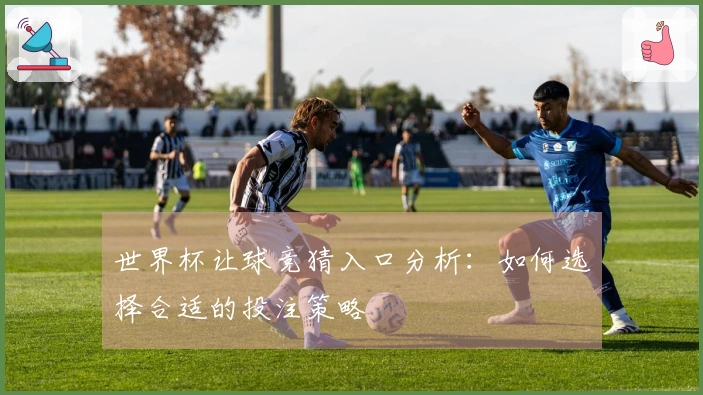 世界杯让球竞猜入口分析：如何选择合适的投注策略
