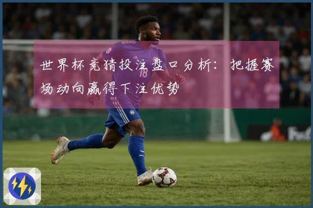世界杯竞猜投注盘口分析：把握赛场动向赢得下注优势